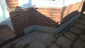 brick repair after