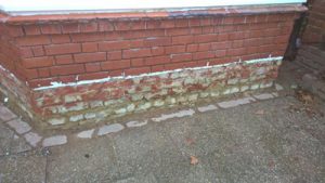 brick repair before